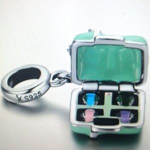 Charm .Silver925 Macaroni Candy Box Dangle Charm lD c34267547